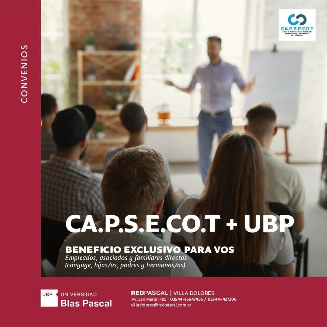 Universidad BLAS PASCAL: Descuentos en las carreras